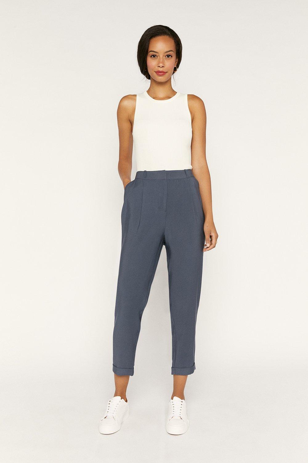 Peg leg clearance trousers